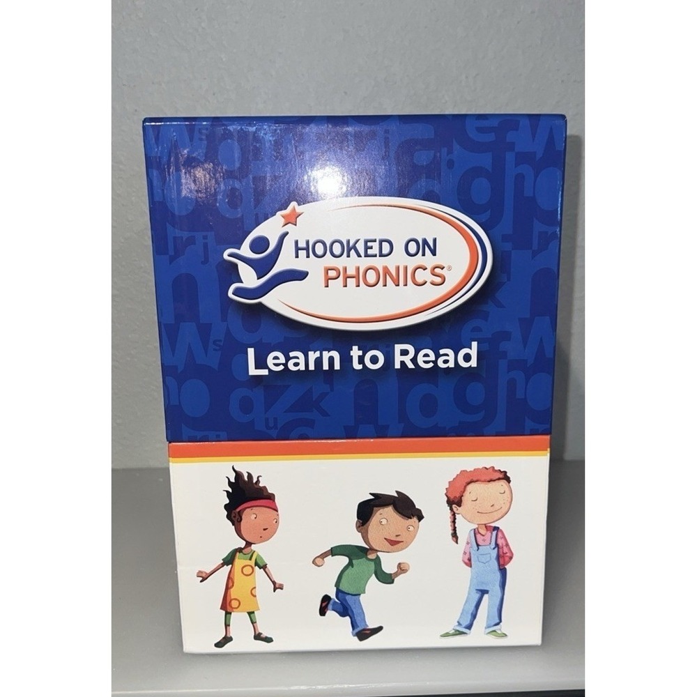 Hooked on Phonics Learn to Read Kids Set Blue Excellent Complete Reading System